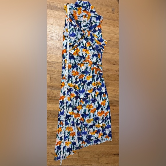 Diane von Furstenberg Blue Lovinia Sheath Dress - Picture 7 of 8